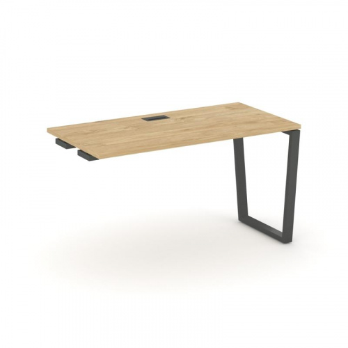 Style Project Стол-приставка к опор. элем. SN-6T2.OPRS-023 Акация Лорка/Металл Антрацит/Заглушка Пла фото 22