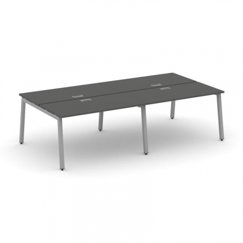 Style Project Рабочая станция 2-х сторон. SN-5A.DRS-054 Дуб Табак/Металл Антрацит 3160*1632*750 фото 13