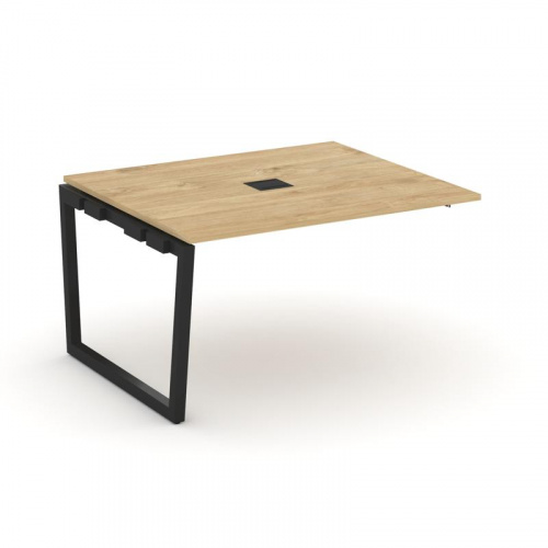 Style Project Проходной наб. элем. перег. стола SN-5T2.NSPRG-033 Акация Лорка/Металл Антрацит/Заглуш