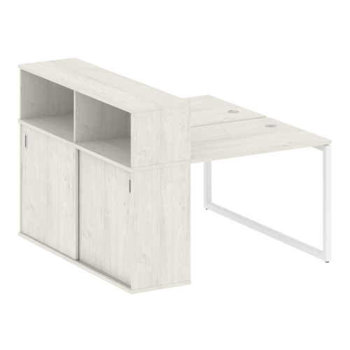 Бенч-система с шкафом-купе на О-обр. м/к Metal System Quattro 40БО.РС-СШК-2.1 фото 4