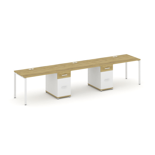 Бенч-система на 3 места с 2 опорными тумбами Concept CN.ORS-437 фото 11