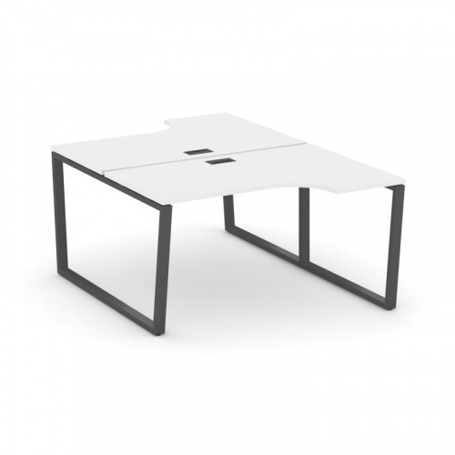 Style Project Рабочая станция эргоном. SN-6T2.DRPA-002 Акация Лорка/Металл Антрацит/Заглушка Пластик фото 26