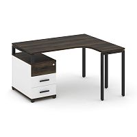 Стол эргономичный с опорной тумбой Concept CN.SA-301(R)