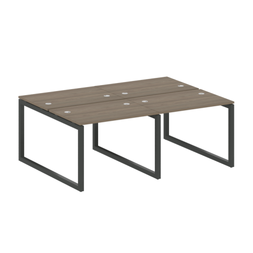 Бенч-система на 4 места на О-обр. м/к Metal System Quattro 50БО.СМ-4.1  фото 2