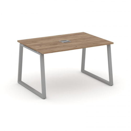 Style Project Стол переговорный SN-6T1.SPRG-002 Акация Лорка/Металл Антрацит/Заглушка Металл Антраци фото 11