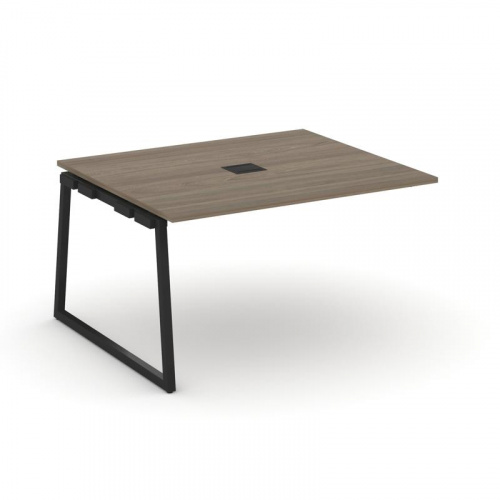 Style Project Проходной наб. элем. перег. стола SN-4T1.NSPRG-034 Акация Лорка/Металл Антрацит/Заглуш фото 5