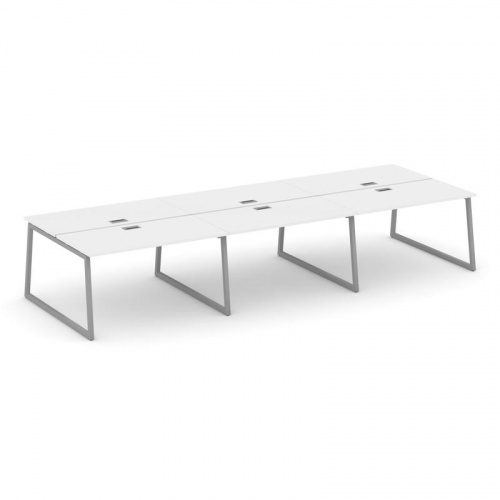 Style Project Рабочая станция 2-х сторон. SN-4T1.DRS-071 Акация Лорка/Металл Антрацит/Заглушка Пласт фото 21