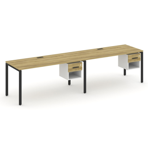 Бенч-система на 2 места с подвесными тумбами Concept CN.ORS-120 фото 6