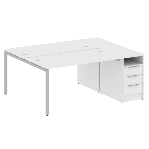 Бенч-система с тумбой на П-обр. м/к Metal System Quattro 40БП.РС-СТП-2.3 фото 4 Бенч-система с тумбой на П-обр. м/к Metal System Quattro 40БП.РС-СТП-2.3 фото 4