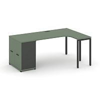 Стол эргономичный с опорным распашным шкафом Concept CN.SA-209(R)