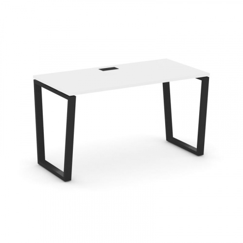 Style Project Стол письменный SN-6T2.SP-001 Акация Лорка/Металл Антрацит/Заглушка Пластик Черный 980 фото 7