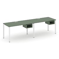 Бенч-система на 2 места с подвесными тумбами Concept CN.ORS-102