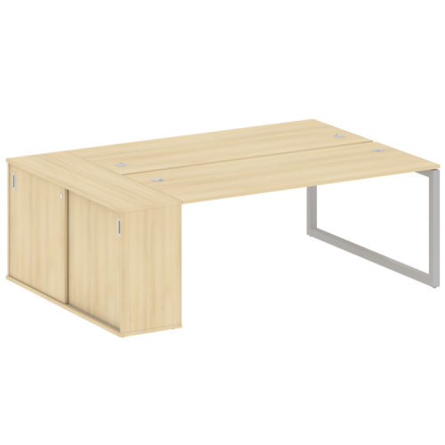 Бенч-система с шкафом-купе на О-обр. м/к Metal System Quattro 50БО.РС-СШК-1.5 фото 4 Бенч-система с шкафом-купе на О-обр. м/к Metal System Quattro 50БО.РС-СШК-1.5 фото 4