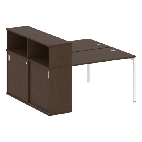 Бенч-система с шкафом-купе на П-обр. м/к Metal System Quattro 40БП.РС-СШК-2.2 фото 5 Бенч-система с шкафом-купе на П-обр. м/к Metal System Quattro 40БП.РС-СШК-2.2 фото 5