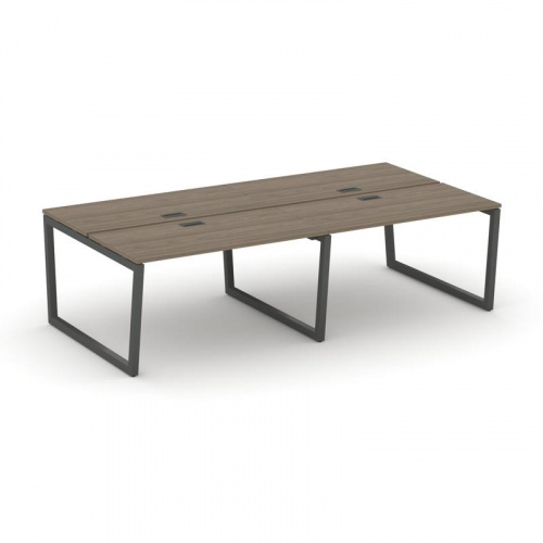 Style Project Рабочая станция 2-х сторон. SN-5T2.DRS-034 Акация Лорка/Металл Антрацит/Заглушка Пласт фото 25