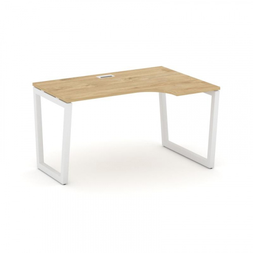 Style Project Стол рабочий эргоном. SN-5T2.SPA-012(R) Акация Лорка/Металл Антрацит/Заглушка Пластик фото 3 Style Project Стол рабочий эргоном. SN-5T2.SPA-012(R) Акация Лорка/Металл Антрацит/Заглушка Пластик фото 3