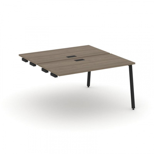 Style Project Стол-приставка к опор. элем. SN-4A.DPRS-013 Дуб Наварра/Металл Антрацит 1380*1432*750 фото 6