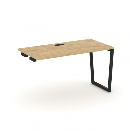 Style Project Стол-приставка к опор. элем. SN-4T2.OPRS-013 Акация Лорка/Металл Антрацит/Заглушка Пла