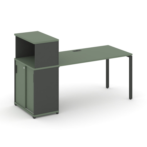 Стол офисный с опорным шкафом-купе Concept CN.SP-240