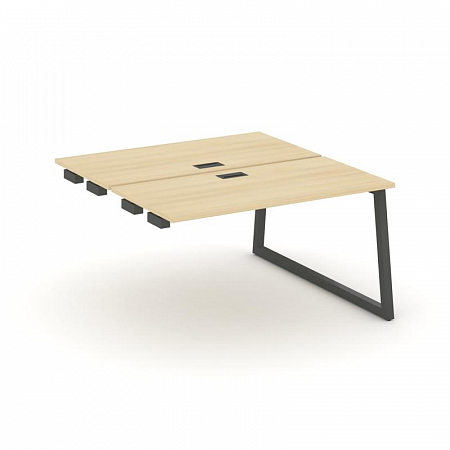 Style Project Стол-приставка к опор. элем. SN-5T1.DPRS-023 Акация Лорка/Металл Антрацит/Заглушка Пла