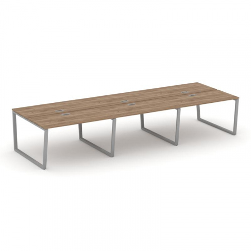 Style Project Рабочая станция 2-х сторон. SN-6T2.DRS-064 Акация Лорка/Металл Антрацит/Заглушка Пласт фото 10