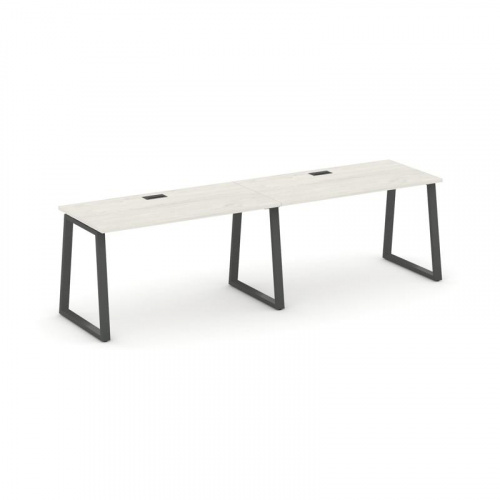 Style Project Рабочая станция 1 сторон. SN-6T1.ORS-004 Акация Лорка/Металл Антрацит/Заглушка Пластик фото 24