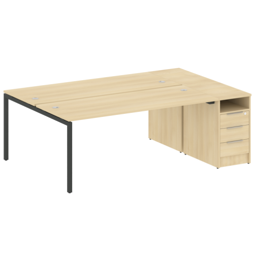 Бенч-система с тумбой на П-обр. м/к Metal System Quattro 40БП.РС-СТП-2.5 фото 15