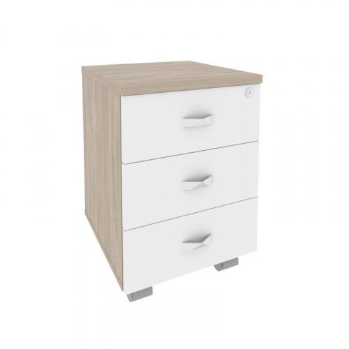 Onix Direct Тумба мобильная O.TM-3 Тиквуд Светлый 432*460*611 фото 6