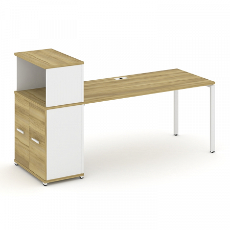 Стол офисный с опорным распашным шкафом Concept CN.SP-228