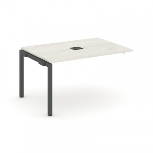 Style Project Проходной наб. элем. перег. стола SN-5P.NSPRG-001 Дуб Наварра/Металл Черный 980*980*75 фото 3