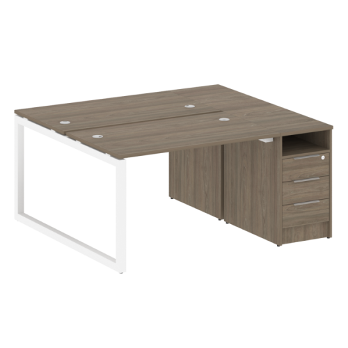 Бенч-система с тумбой на О-обр. м/к Metal System Quattro 50БО.РС-СТП-2.2 фото 3 Бенч-система с тумбой на О-обр. м/к Metal System Quattro 50БО.РС-СТП-2.2 фото 3