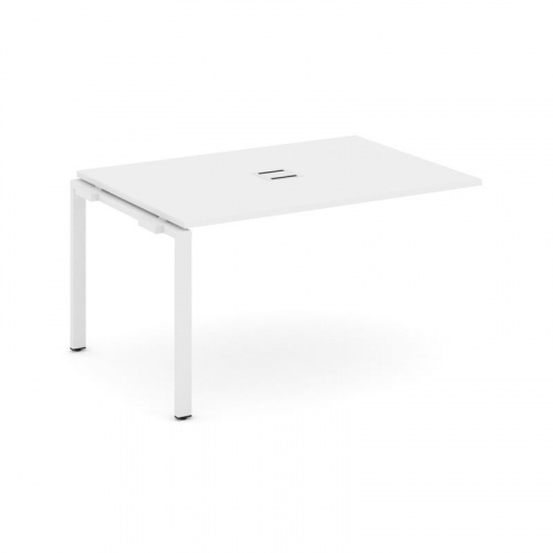 Style Project Проходной наб. элем. перег. стола SN-6P.NSPRG-002 Антрацит/Металл Белый 1180*980*750 фото 13