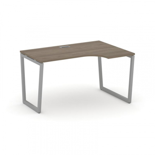 Style Project Стол рабочий эргоном. SN-4T2.SPA-002(R) Акация Лорка/Металл Антрацит/Заглушка Пластик фото 13