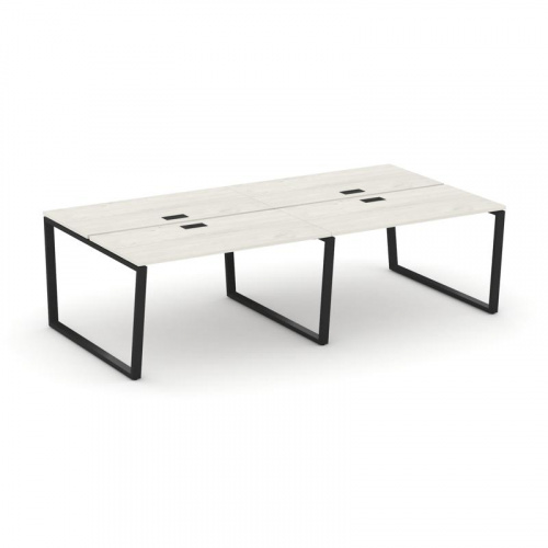 Style Project Рабочая станция 2-х сторон. SN-6T2.DRS-033 Акация Лорка/Металл Антрацит/Заглушка Пласт фото 5