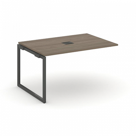 Style Project Проходной наб. элем. перег. стола SN-4O.NSPRG-002 Вяз Благородный/Металл Антрацит 1180