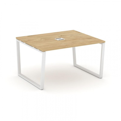 Style Project Стол переговорный SN-6T2.SPRG-033 Акация Лорка/Металл Антрацит/Заглушка Металл Антраци фото 3