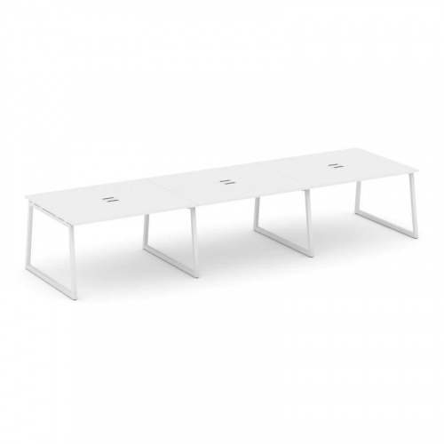 Style Project Стол переговорный SN-4T1.SPRG-052 Акация Лорка/Металл Антрацит/Заглушка Металл Антраци фото 17