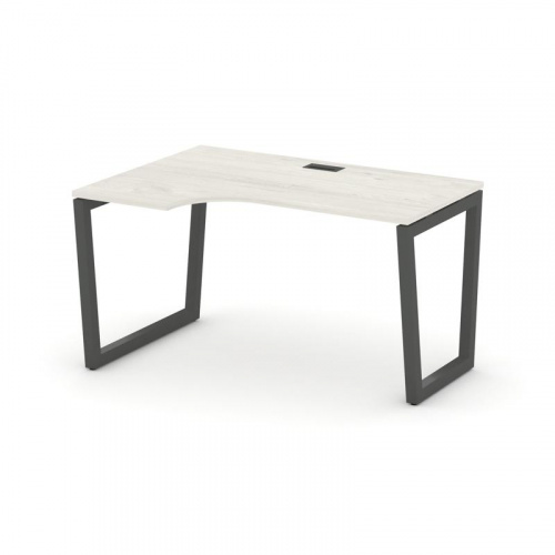 Style Project Стол рабочий эргоном. SN-5T2.SPA-012(L) Акация Лорка/Металл Антрацит/Заглушка Пластик фото 24