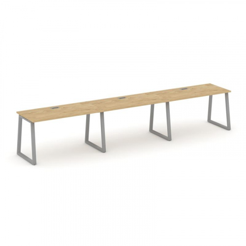 Style Project Рабочая станция 1 сторон. SN-6T1.ORS-031 Акация Лорка/Металл Антрацит/Заглушка Пластик фото 2