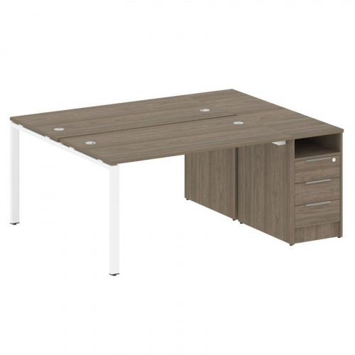 Бенч-система с тумбой на П-обр. м/к Metal System БП.РС-СТП-2.3