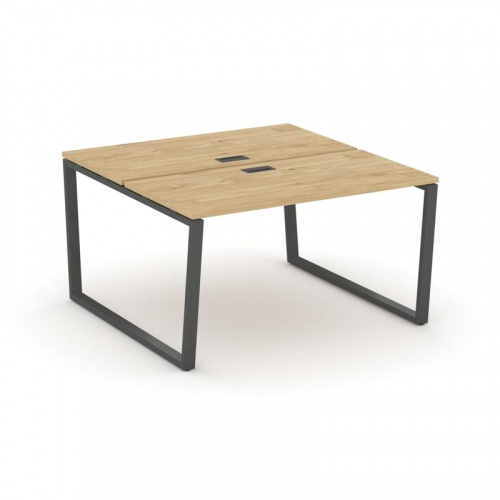 Style Project Рабочая станция 2-х сторон. SN-6T2.DRS-004 Акация Лорка/Металл Антрацит/Заглушка Пласт фото 22