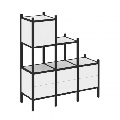 Стеллаж офисный прямой Loft VR.L-12 фото 8 Стеллаж офисный прямой Loft VR.L-12 фото 8