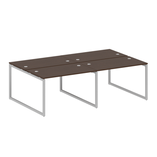 Бенч-система на 4 места на О-обр. м/к Metal System Quattro 40БО.СМ-4.2  фото 5