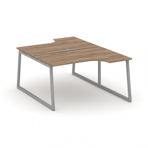 Style Project Рабочая станция эргоном. SN-4T1.DRPA-002 Акация Лорка/Металл Антрацит/Заглушка Пластик фото 15