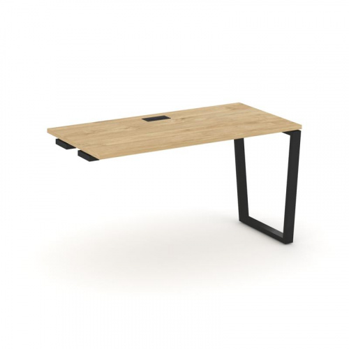 Style Project Стол-приставка к опор. элем. SN-6T2.OPRS-023 Акация Лорка/Металл Антрацит/Заглушка Пла