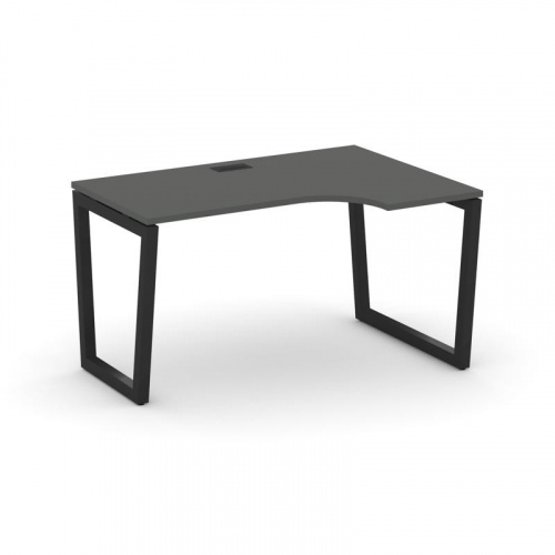 Style Project Стол рабочий эргоном. SN-5T2.SPA-012(R) Акация Лорка/Металл Антрацит/Заглушка Пластик фото 7 Style Project Стол рабочий эргоном. SN-5T2.SPA-012(R) Акация Лорка/Металл Антрацит/Заглушка Пластик фото 7