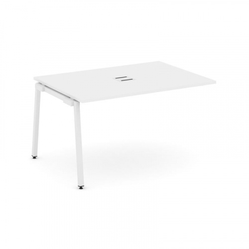 Style Project Проходной наб. элем. перег. стола SN-4A.NSPRG-002 Белый/Металл Белый 1180*980*750 фото 28