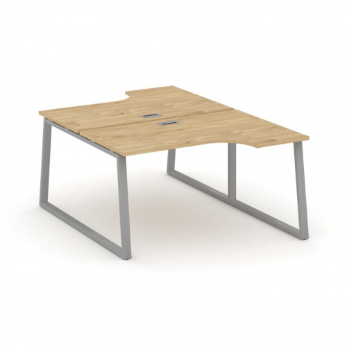 Style Project Рабочая станция эргоном. SN-6T1.DRPA-012 Акация Лорка/Металл Антрацит/Заглушка Пластик фото 2