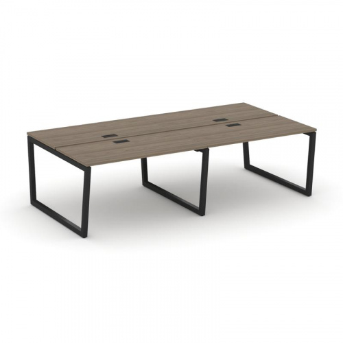 Style Project Рабочая станция 2-х сторон. SN-5T2.DRS-034 Акация Лорка/Металл Антрацит/Заглушка Пласт фото 7