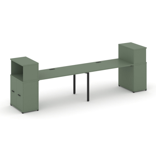 Бенч-система с опорными распашными шкафами Concept CN.ORS-227